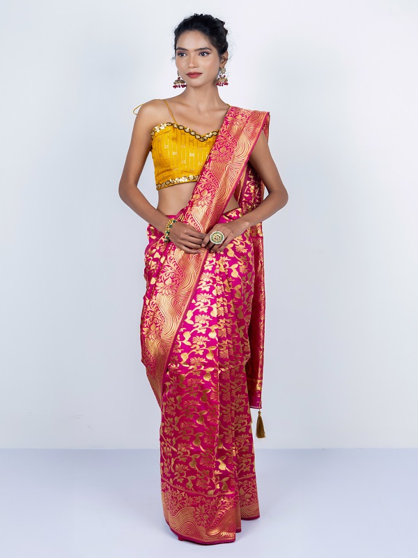WOWMANIA HANDLOOM SAREE